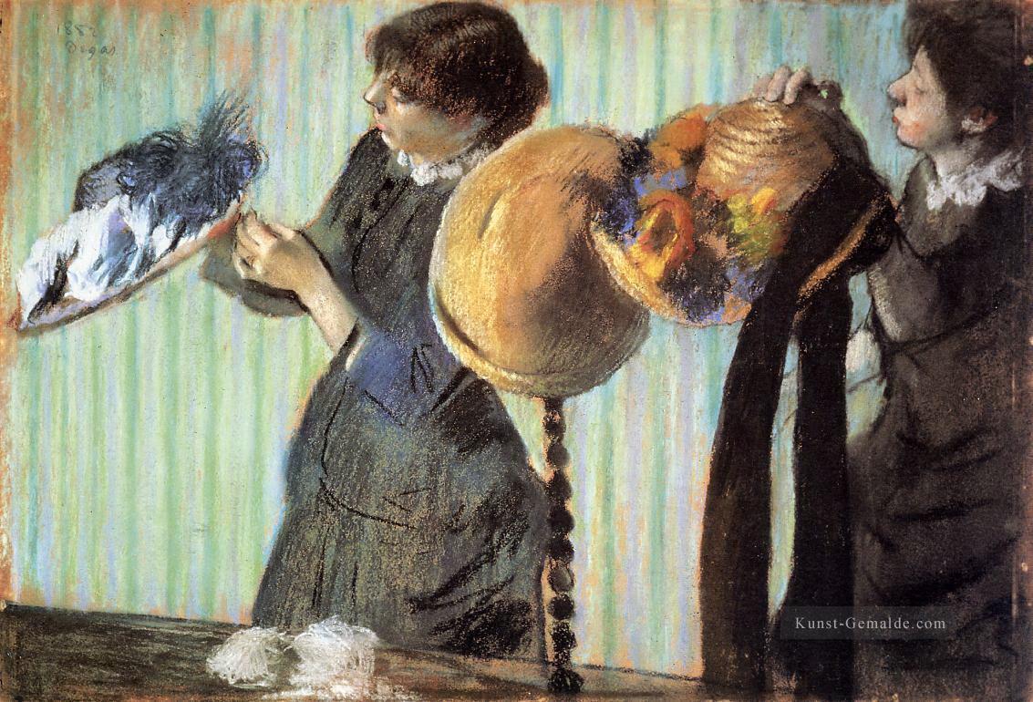 die kleinen Hutmacher 1882 Edgar Degas Ölgemälde